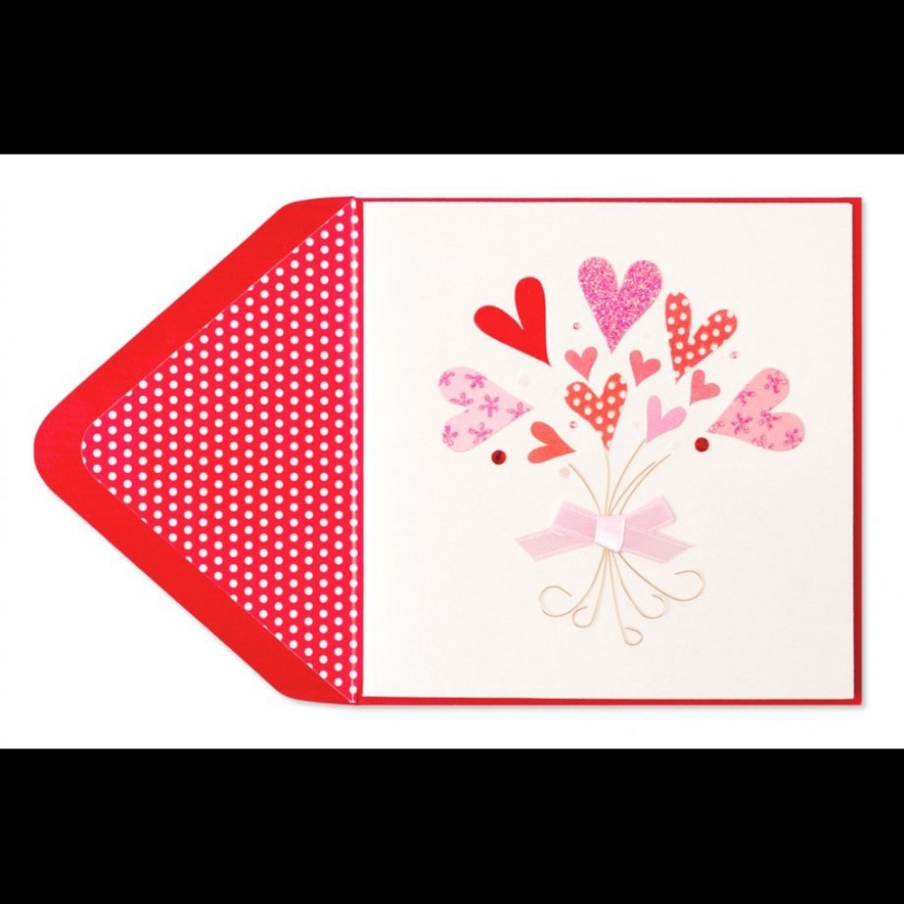 ⚡️5/$30⚡️Papyrus ♥️ patterned bouquet, VD card